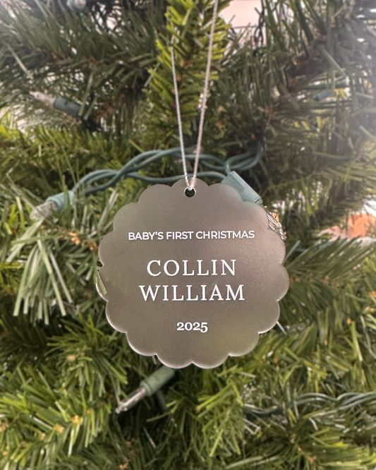 Baby’s First Christmas Ornament