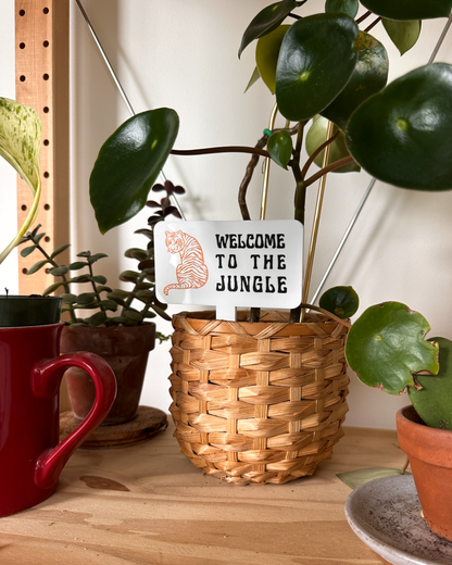 Welcome To The Jungle Plant Stake