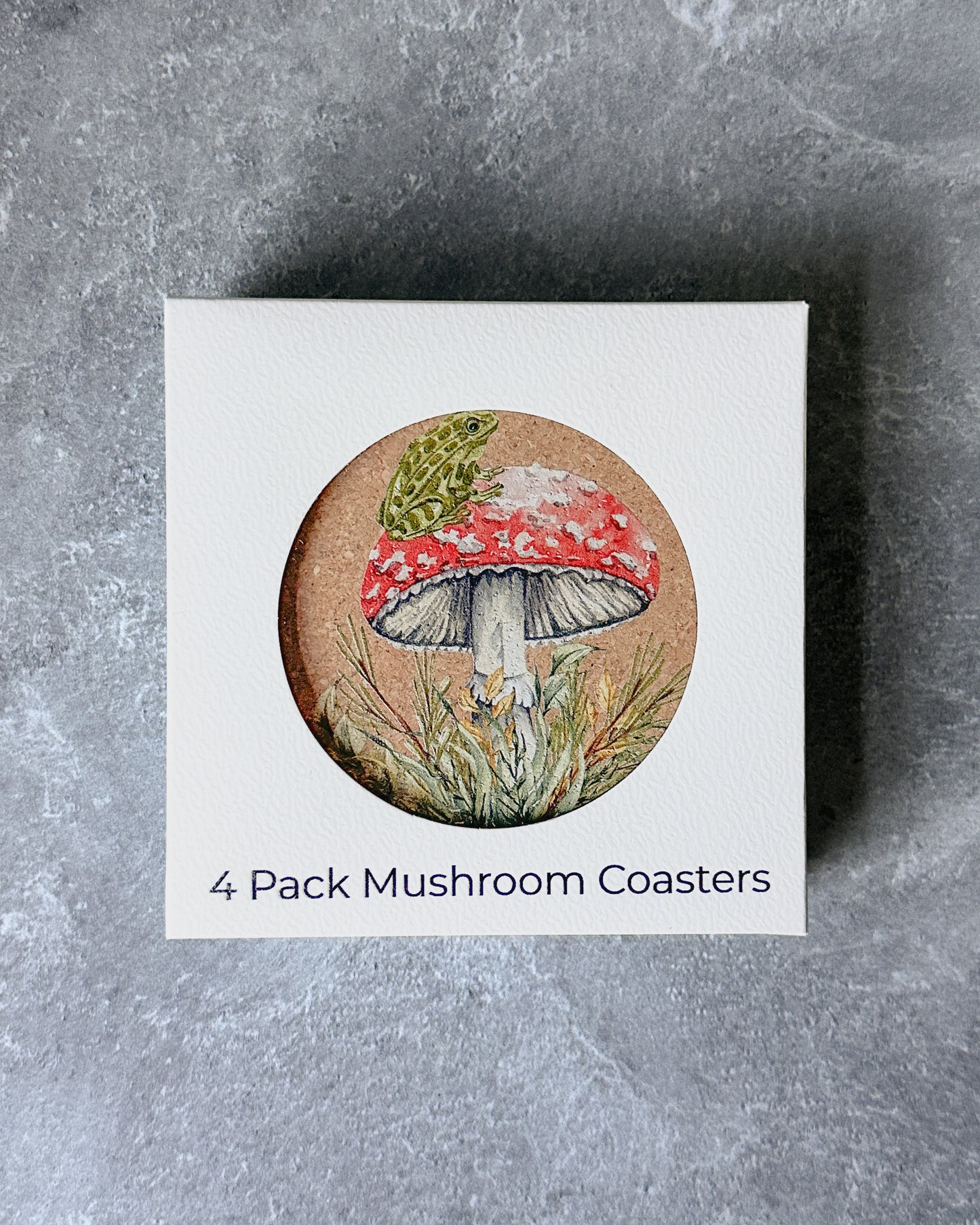 Mushroom Coaster Set